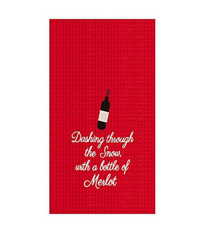 Dashing Through the Snow Kitchen Towel