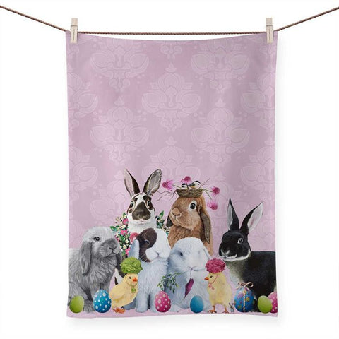 Easter Fluffle Tea Towel