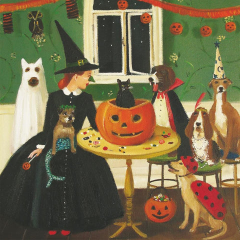 "Ms.Moon's Halloween" Cocktail Napkins