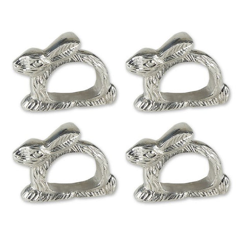 Silver Rabbit Napkin Ring