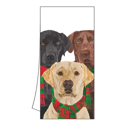 Merry Labradors Kitchen Towel