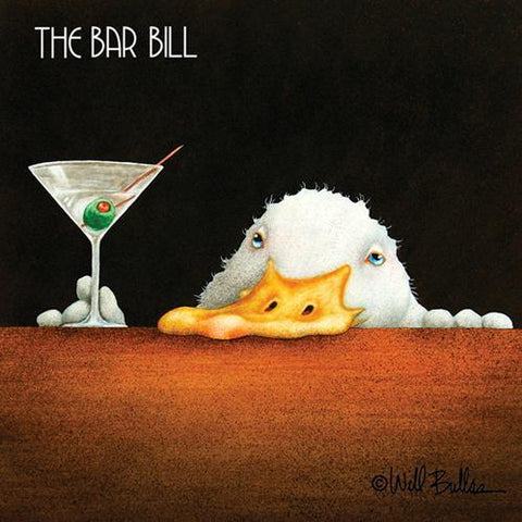 "Bar Bill" Cocktail Napkins