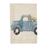 Spring Hand Painted Hand Towels