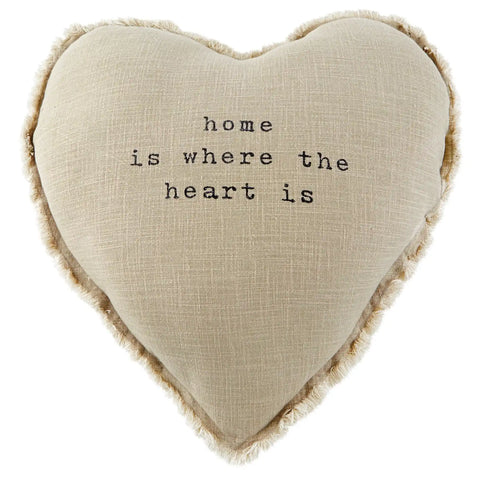 Home is Where the Heart is Throw Pillow