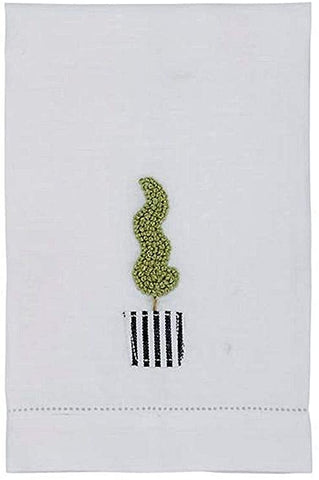 One Topiary French Knot Towel