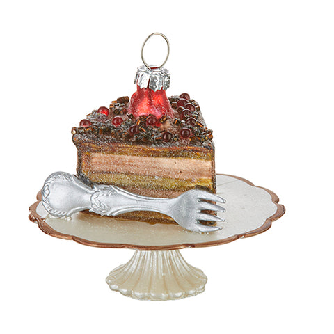 Chocolate Layered Cake Ornament