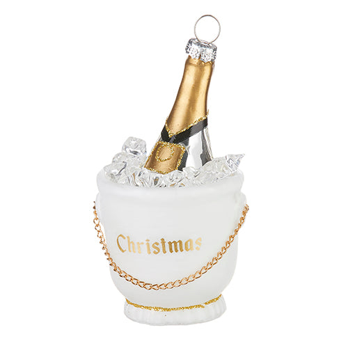 Champagne Bucket Christmas Ornament - Thumbnail 3