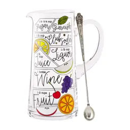 Sangria Glass Pitcher