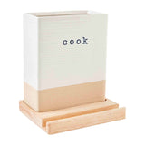 Cookbook Holder and Utensil Caddy