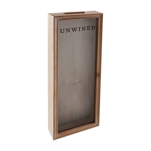"Unwined" Cork Display Box