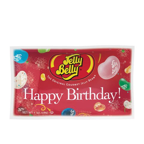 Happy Birthday Jelly Bean Bag