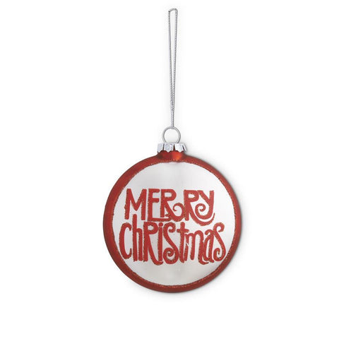 Merry Christmas Ornament