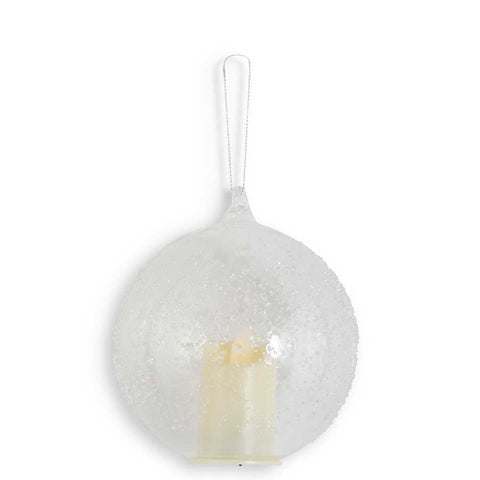 Glass LED Ornament