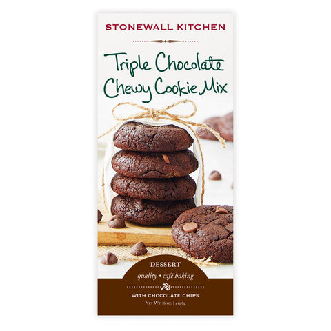 Triple Chocolate Chewy Cookie Mix