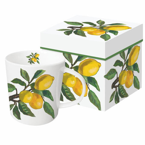 Lemon Musée Mug (White)