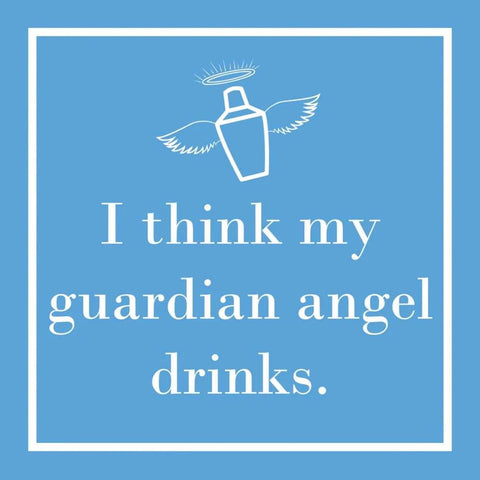 "My Guardian Angel" Cocktail Napkins