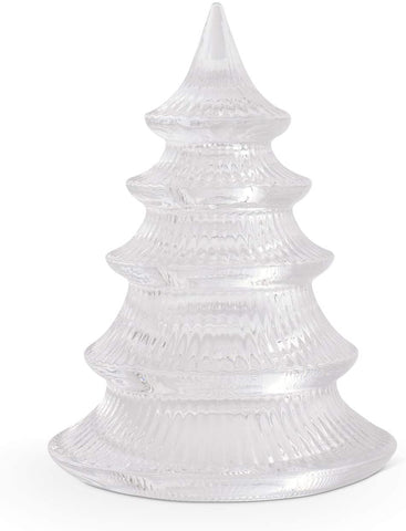 Ribbed Glass Tabletop Tree