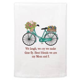 "We Laugh, We Cry" Kitchen Towel