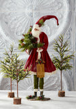 Vintage Santa w/Tree & Sled