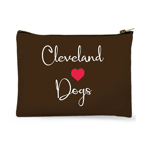 Los Altos Loves Dogs Zipper Pouch