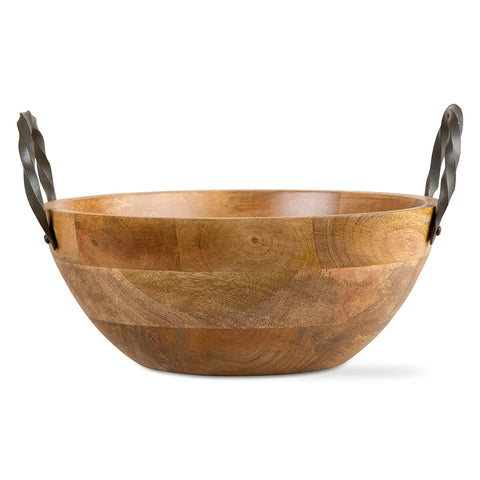 Cava Small Metal Handled Bowl