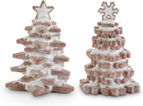 White Frosted Gingerbread Cookie Tree