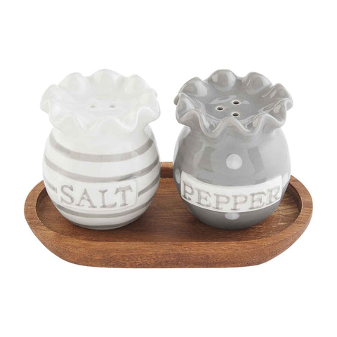 Happy Salt & Pepper Shakers