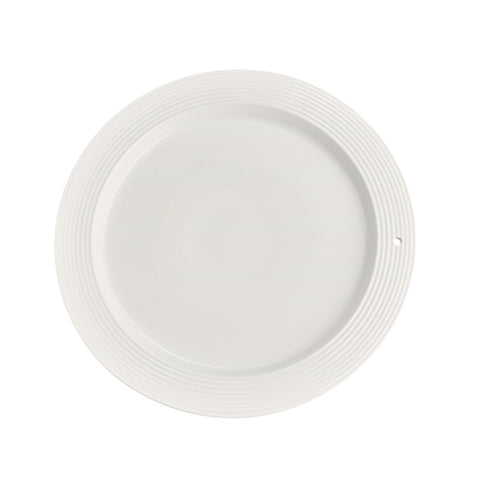 Round Striped Platter