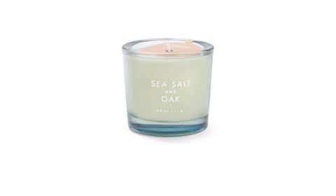 Sea Salt and Oak 2.5 oz Soy Wax Candle