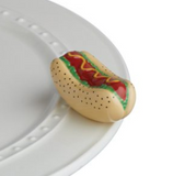 Nora Fleming Mini - Chicago dog (hot dog)