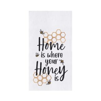 Home Is Honey Flour Sack Towel