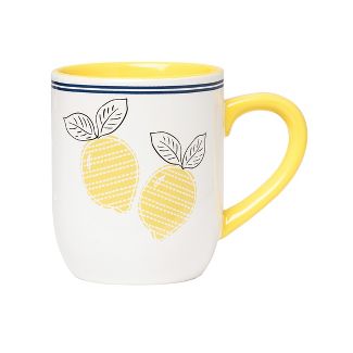 Lemon Stripe Mug