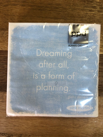 "Dreaming" Cocktail Napkins