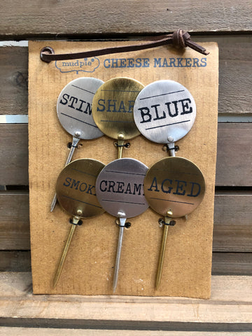 Metal Cheese Marker Set