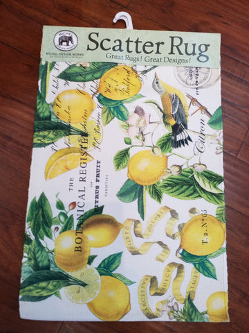 Lemon Scatter Rug