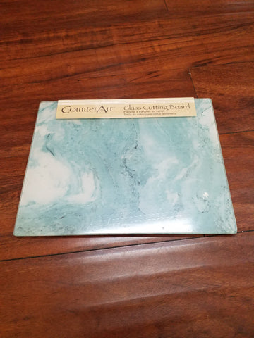 Teal Quartz 8x10 Cutting Board