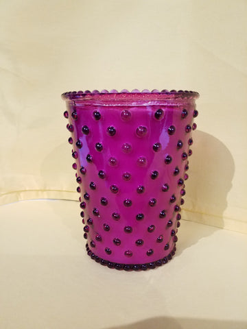 Plum Glass Candle