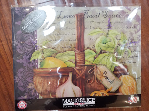 Lemon Basil Flexible Cutting Board