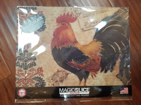 Paris Rooster Flexible Cutting Board