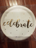 Celebrate Cupcake Stand & Topper Set
