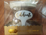 Celebrate Cupcake Stand & Topper Set
