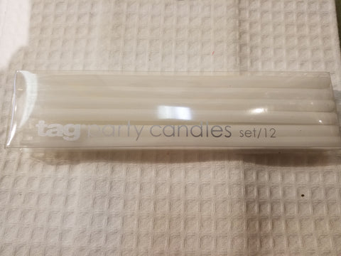 Long White Candles