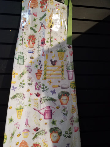 Herb Garden PVC Apron