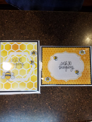 Thinking of you bee card