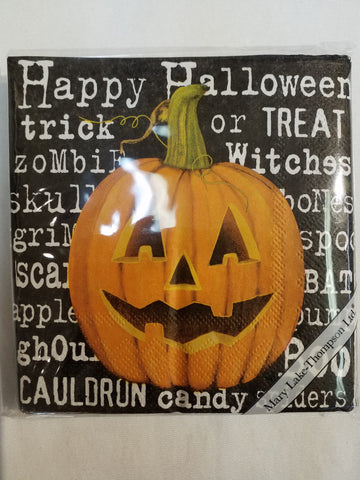 Halloween Sayings Paper Napkin