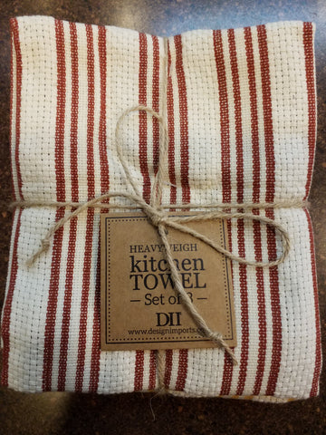 Harvest Heavyweight Kitchen Towel Set of 3