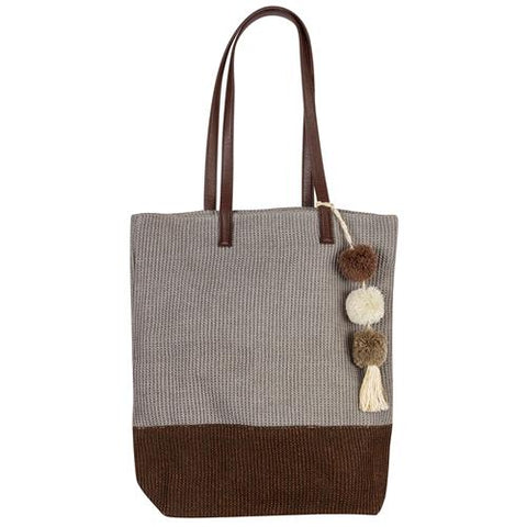 Two-Toned Jute Totes