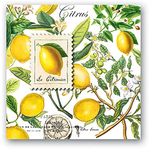 Lemon Basil Paper Napkin