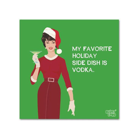 "Holiday Side Dish" Cocktail Napkins