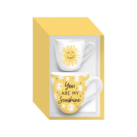 Ceramic Cup Gift Set - You Are My Sunshine